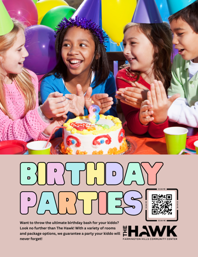 Birthday Parties Poster