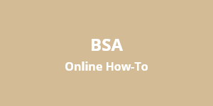 BSA Online How-To Box